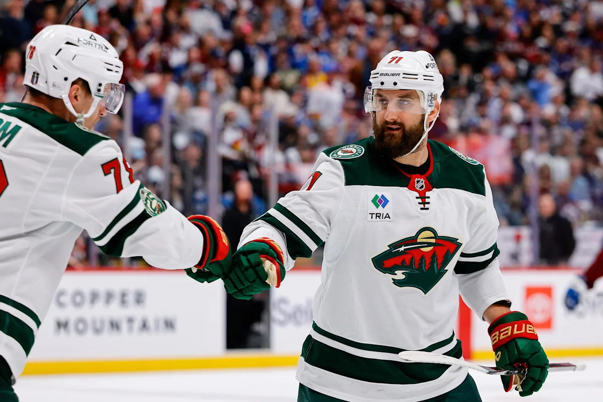 Ex-Blackhawks Captain Nick Foligno Scores Twice For Wild But Avalanche Win Series