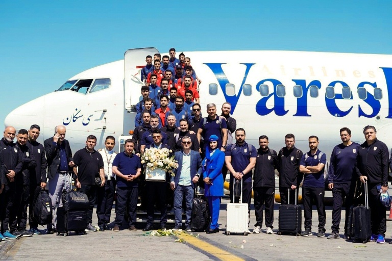 Iran World Cup squad lands in south Turkey for training Iran World Cup squad lands in south Turkey for training