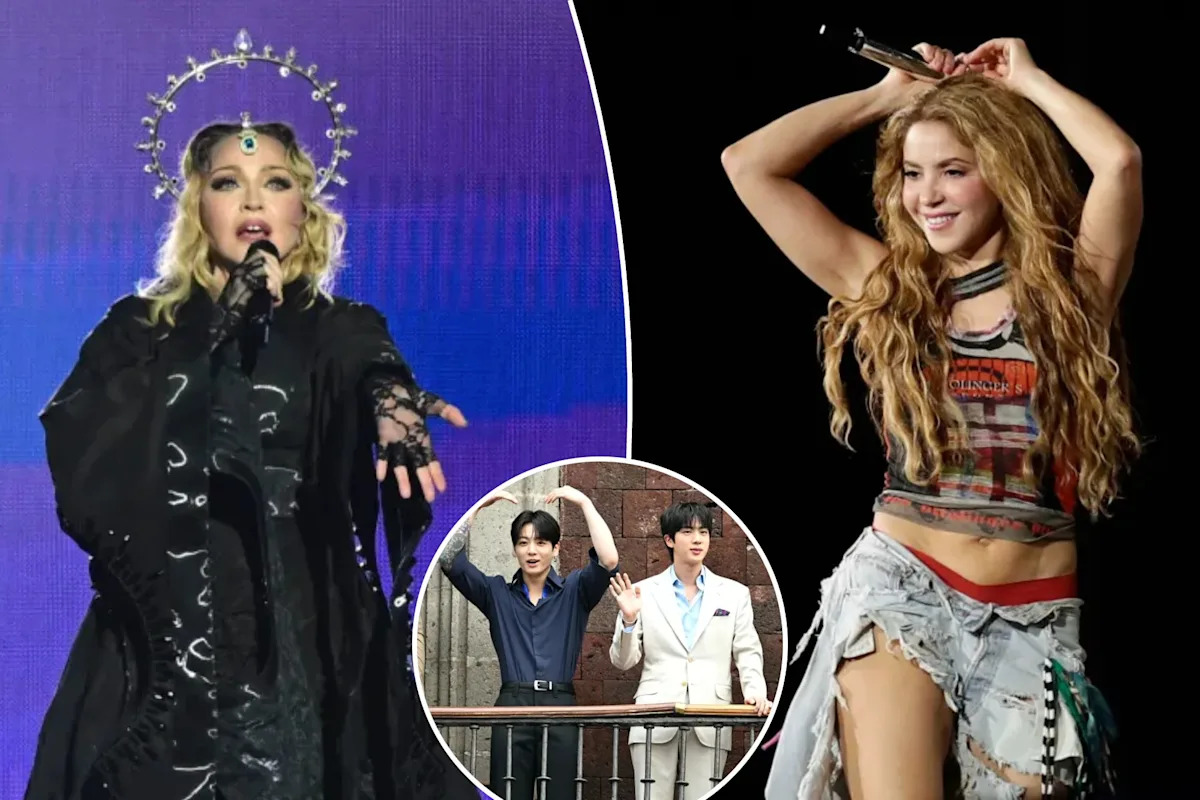 Madonna, Shakira headline star-studded World Cup halftime show Madonna, Shakira headline star-studded World Cup halftime show