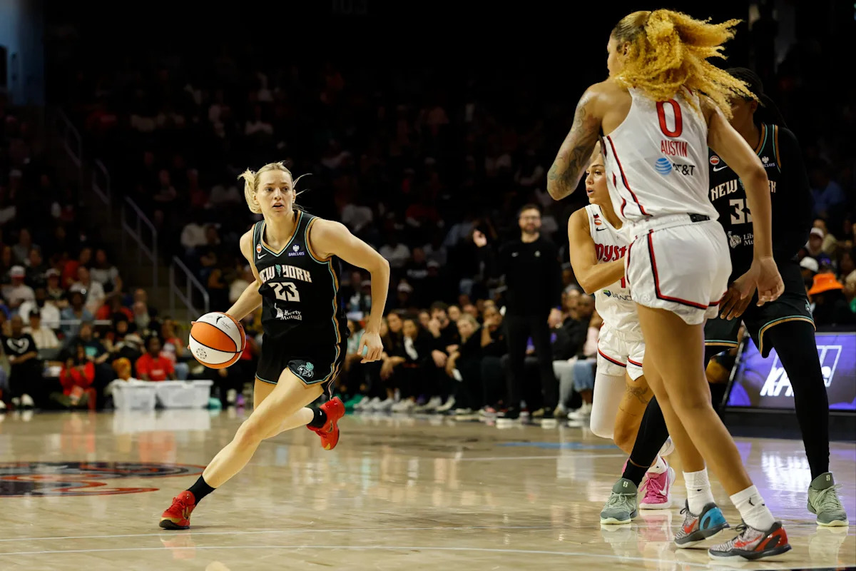 Marine Johannes earns place in WNBA history with needed early-season tear for shorthanded Liberty