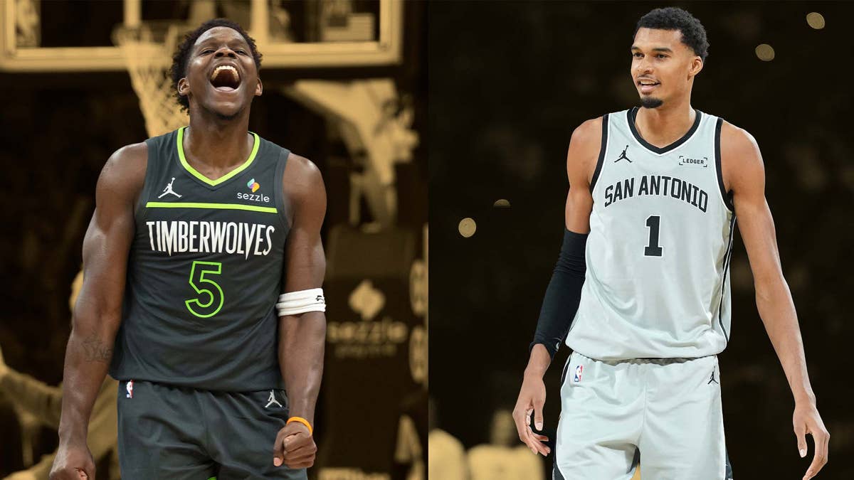 &ldquo;You just kind of hope he misses&rdquo; - Anthony Edwards says Victor Wembanyama is unguardable as the Spurs take a 3-2 series lead against the Wolves
