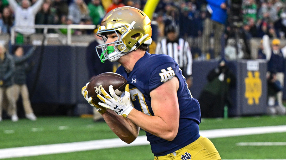 Notre Dame Tight End Cooper Flanagan Is Poised For A Breakout Season Notre Dame Tight End Cooper Flanagan Is Poised For A Breakout Season