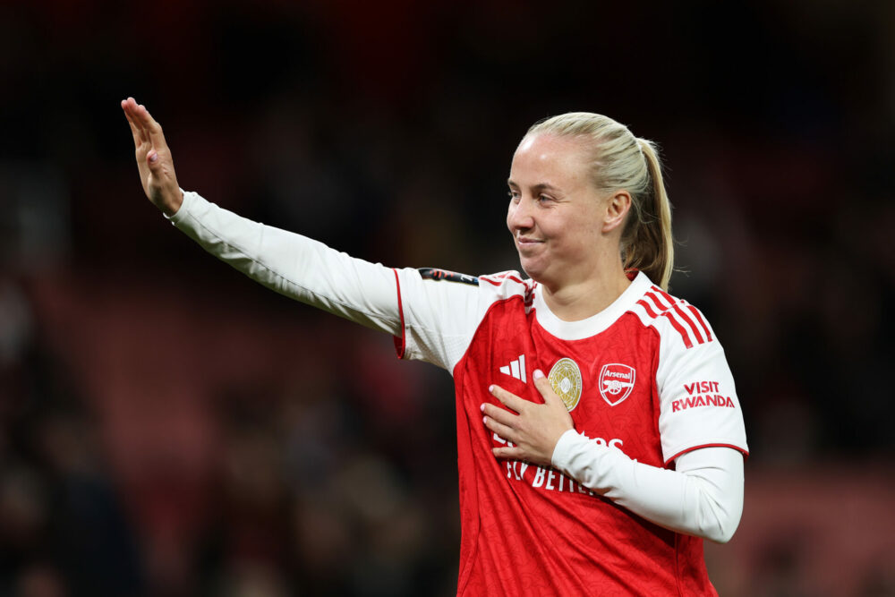 Arsenal go 2nd as Beth Mead says goodbye Arsenal go 2nd as Beth Mead says goodbye