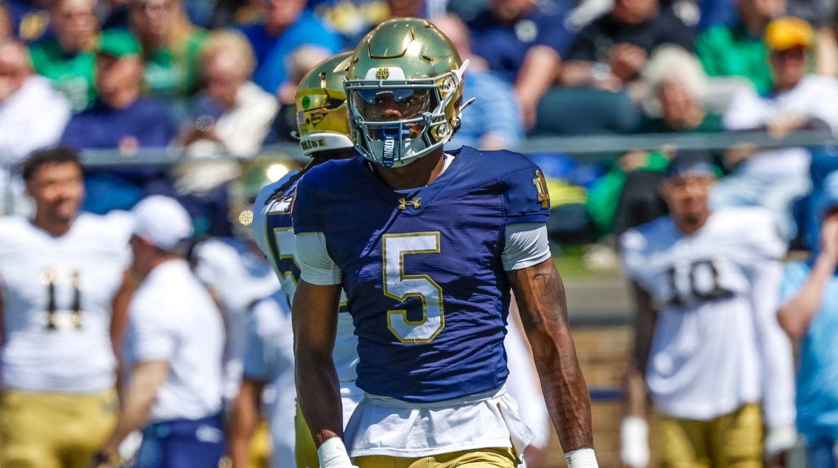 Cam Williams Brings A Different Skillset To Notre Dame's Receiving Corps