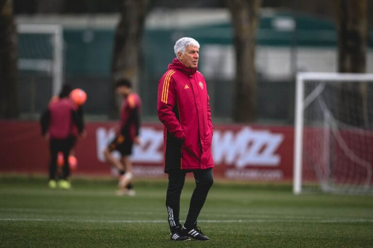 Gasperini rests starters in training session ahead of Parma