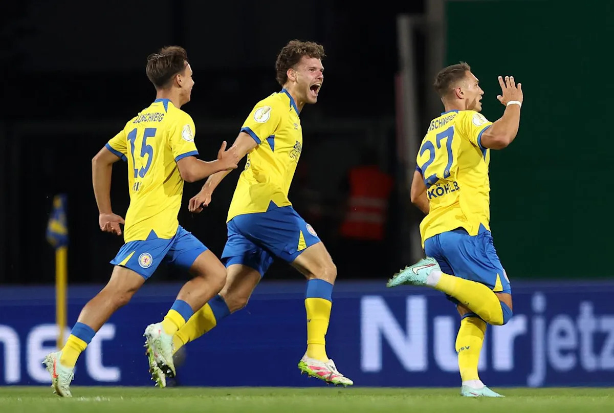 2. Bundesliga: Braunschweig boost survival hopes with dramatic victory over Dresden