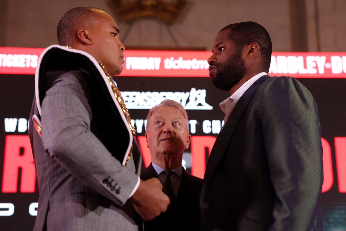 Wardley vs Dubois: Start time, undercard and how to watch fight