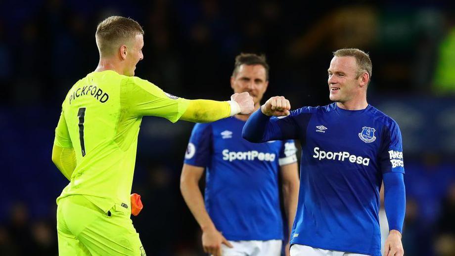 'We've just got that that bond' - Pickford on Everton loyalty