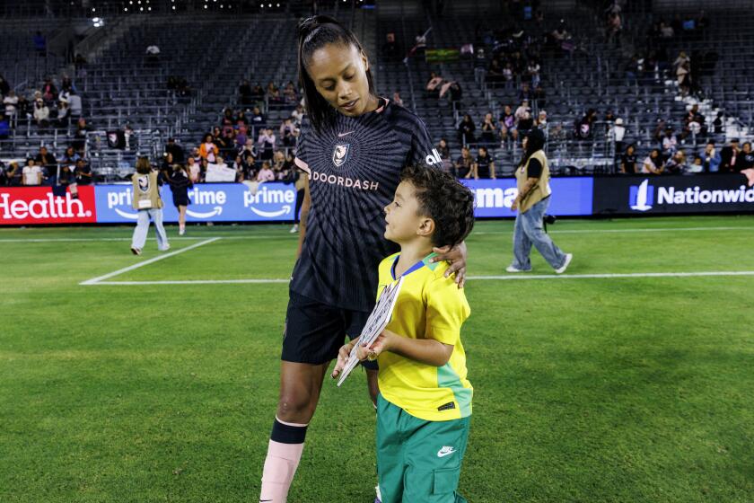 After years of playing through tears, Angel City players are grateful team supports moms