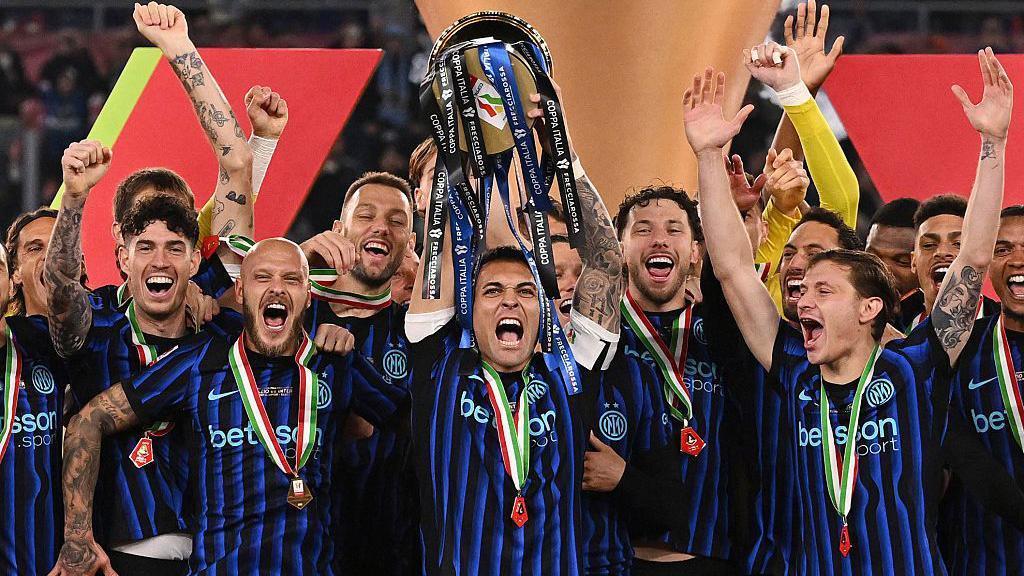 Inter Milan seal first domestic double for 16 years Inter Milan seal first domestic double for 16 years