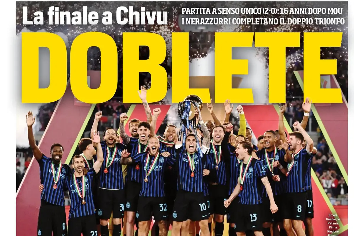 Today’s Papers: Inter double, Week 37 schedule not sorted Today’s Papers: Inter double, Week 37 schedule not sorted