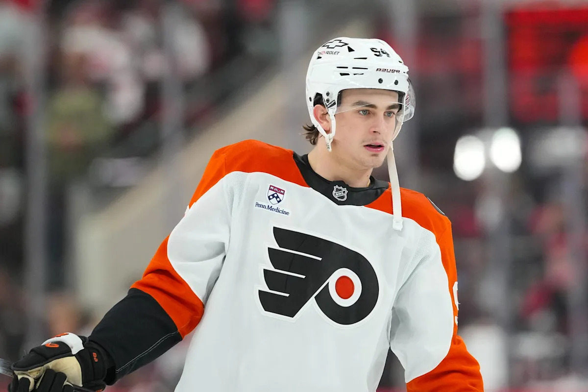 Flyers' Porter Martone Rolling NHL Playoff Experience Into World Championships Flyers' Porter Martone Rolling NHL Playoff Experience Into World Championships