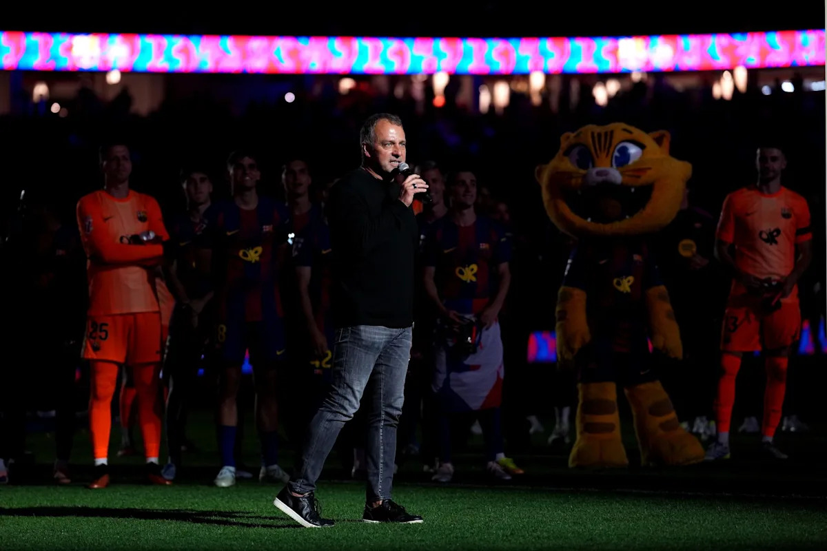 Flick makes Champions League promise after Barcelona seal title against Real Madrid Flick makes Champions League promise after Barcelona seal title against Real Madrid
