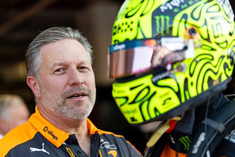 What Zak Brown has said behind closed doors about McLaren&rsquo;s chances of defending their F1 titles