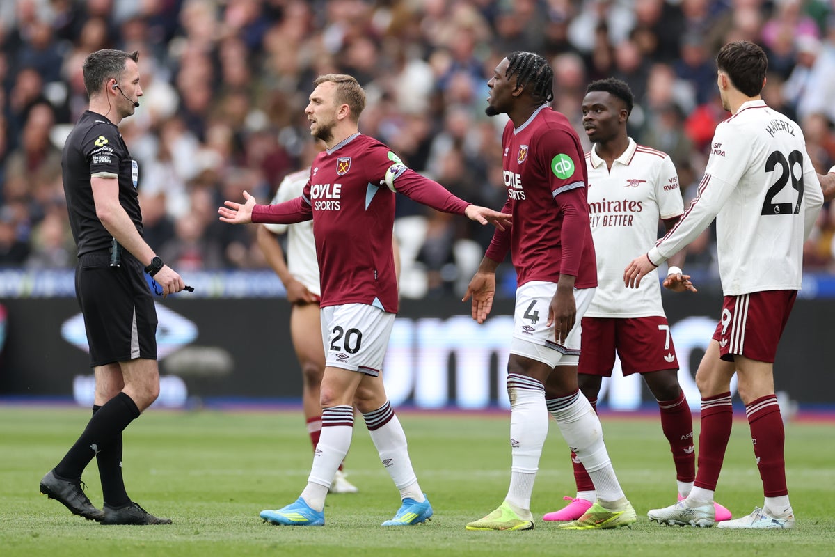 Jarrod Bowen criticises VAR decision that denied West Ham a vital point against Arsenal Jarrod Bowen criticises VAR decision that denied West Ham a vital point against Arsenal