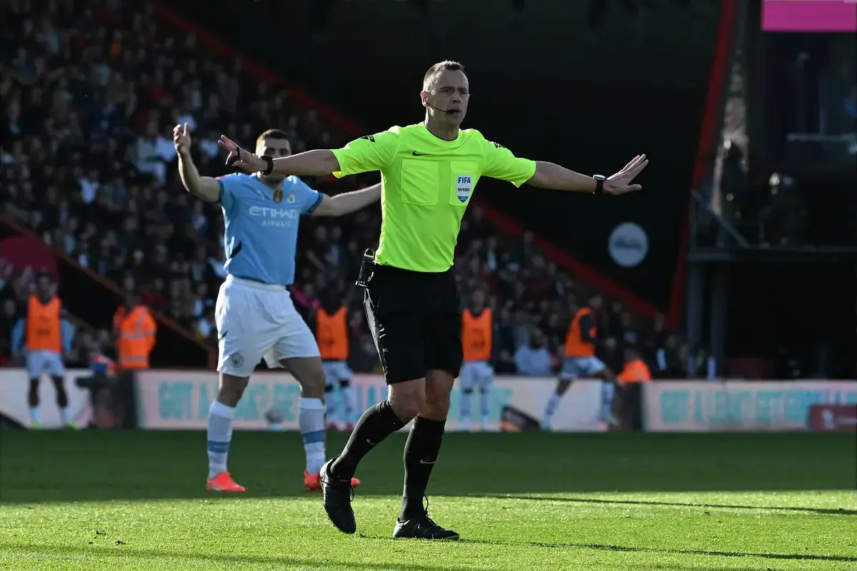 Match Officials: Stuart Attwell to referee Manchester City vs Crystal Palace Match Officials: Stuart Attwell to referee Manchester City vs Crystal Palace