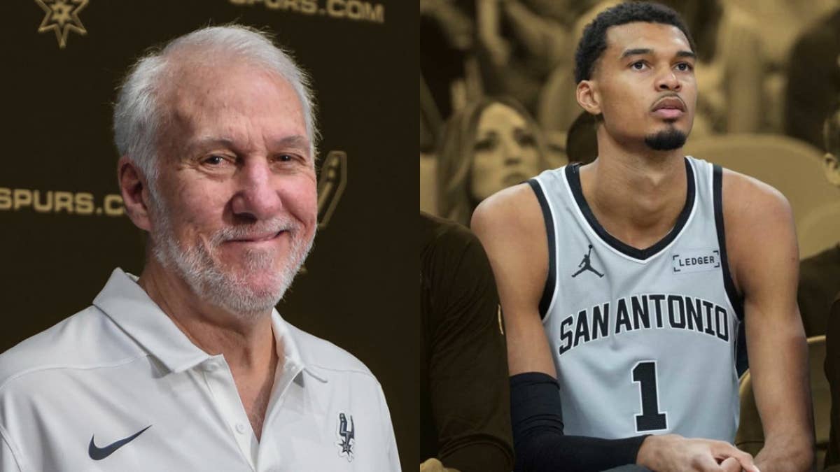 "I speak to him every day" - Victor Wembanyama on Gregg Popovich's impact on his early rise to stardom