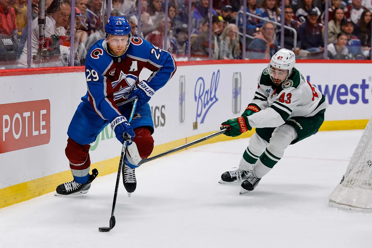 MacKinnon Makes Good On Gold-Medal Miss In Milan: 'It Doesn't Always Go Where You Want It To' MacKinnon Makes Good On Gold-Medal Miss In Milan: 'It Doesn't Always Go Where You Want It To'