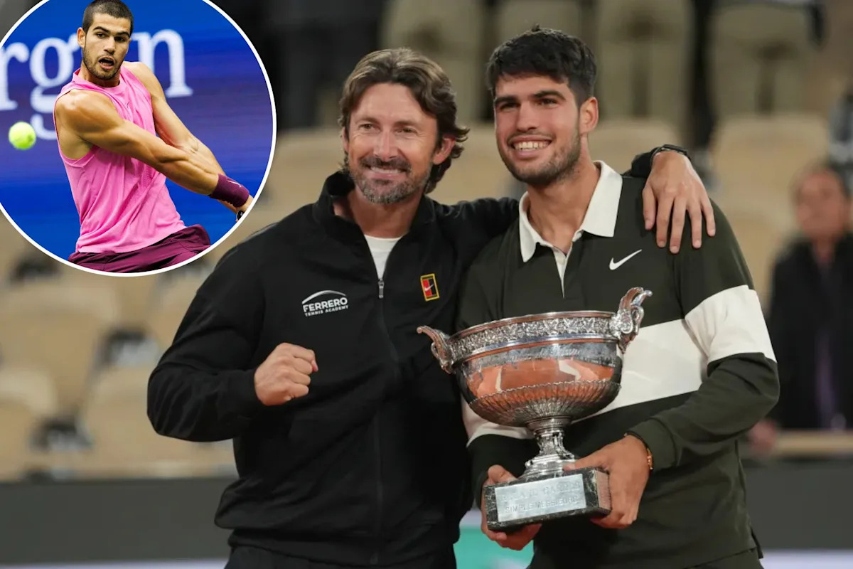 Carlos Alcaraz mysteriously splits with coach after US Open triumph