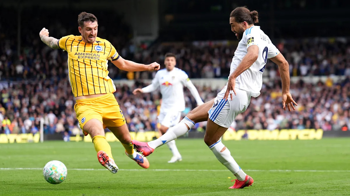 Dominic Calvert-Lewin snatches Leeds a last-gasp victory against Brighton