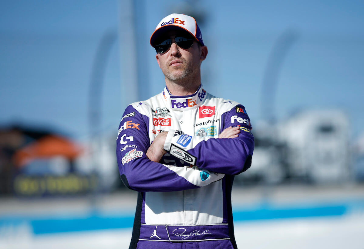 Denny Hamlin Steals the Show at Dover From Warmup Spin to Pole Denny Hamlin Steals the Show at Dover From Warmup Spin to Pole