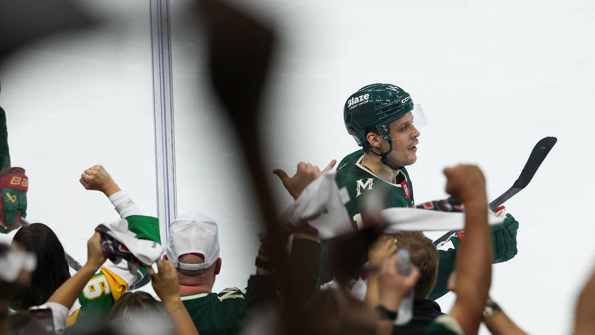 Wild's Top Center Ruled Out for Game 3 vs. Avalanche