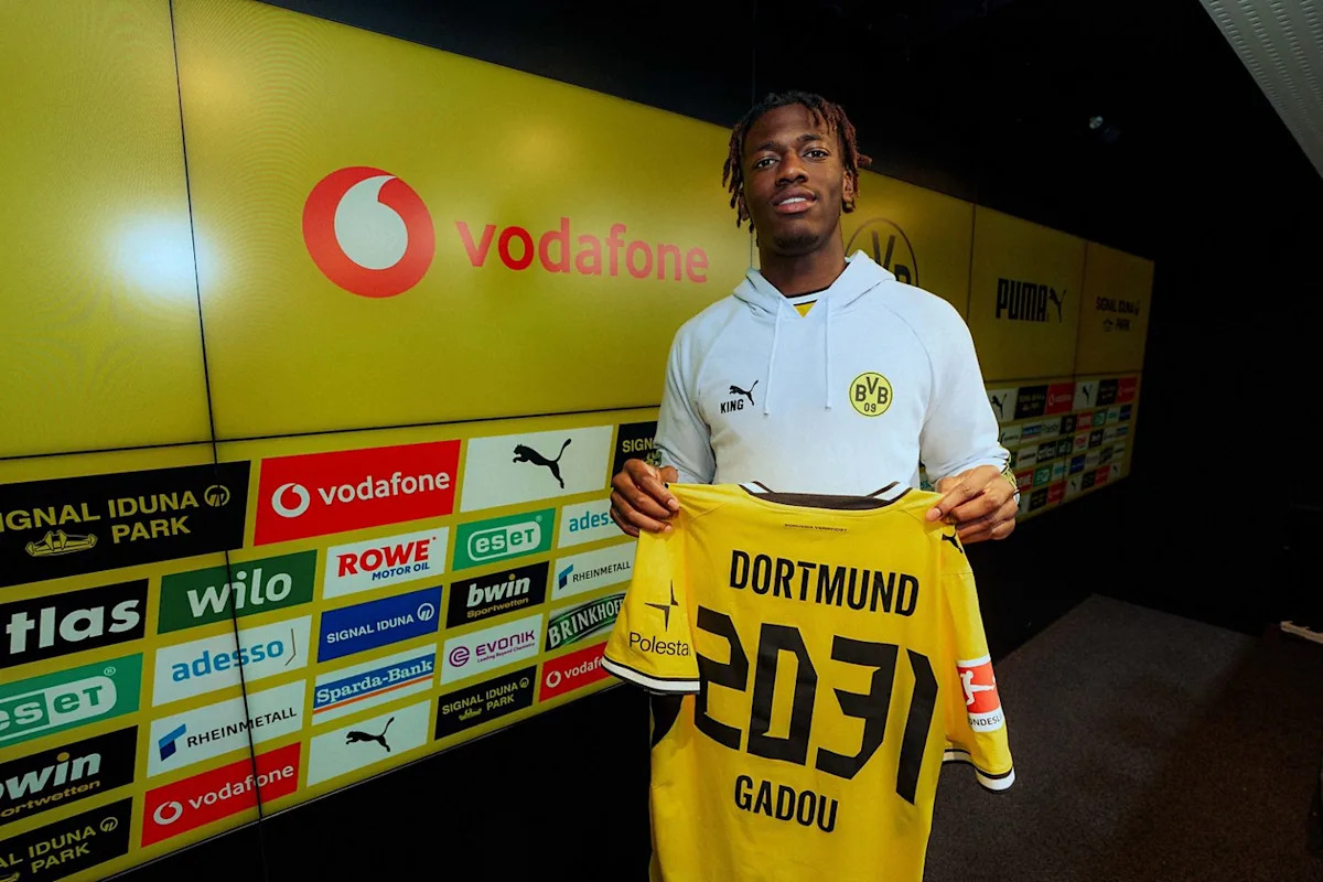 ⚔️ New wall at Westfalenstadion, Borussia Dortmund sign Joane Gadou