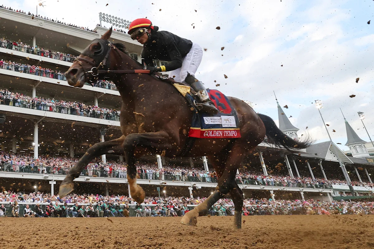 Golden Tempo's win at Churchill Downs was the most-watched Kentucky Derby on record
