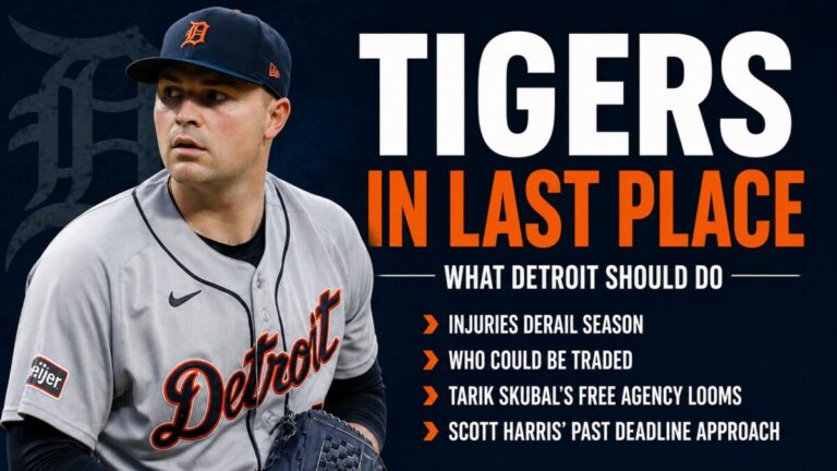 Tigers tumble to last place: what it means for the 2026 trade deadline