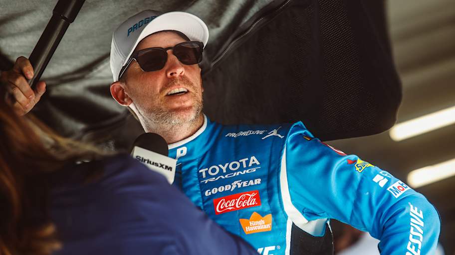 Denny Hamlin Takes All-Star Race Pole In Chaotic Qualifying Session Denny Hamlin Takes All-Star Race Pole In Chaotic Qualifying Session