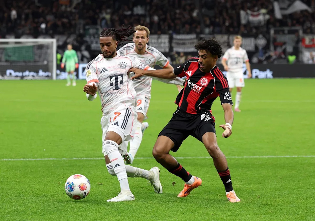 Bayern Munich hold meeting to discuss a move for Frankfurt's Nathaniel Brown Bayern Munich hold meeting to discuss a move for Frankfurt's Nathaniel Brown
