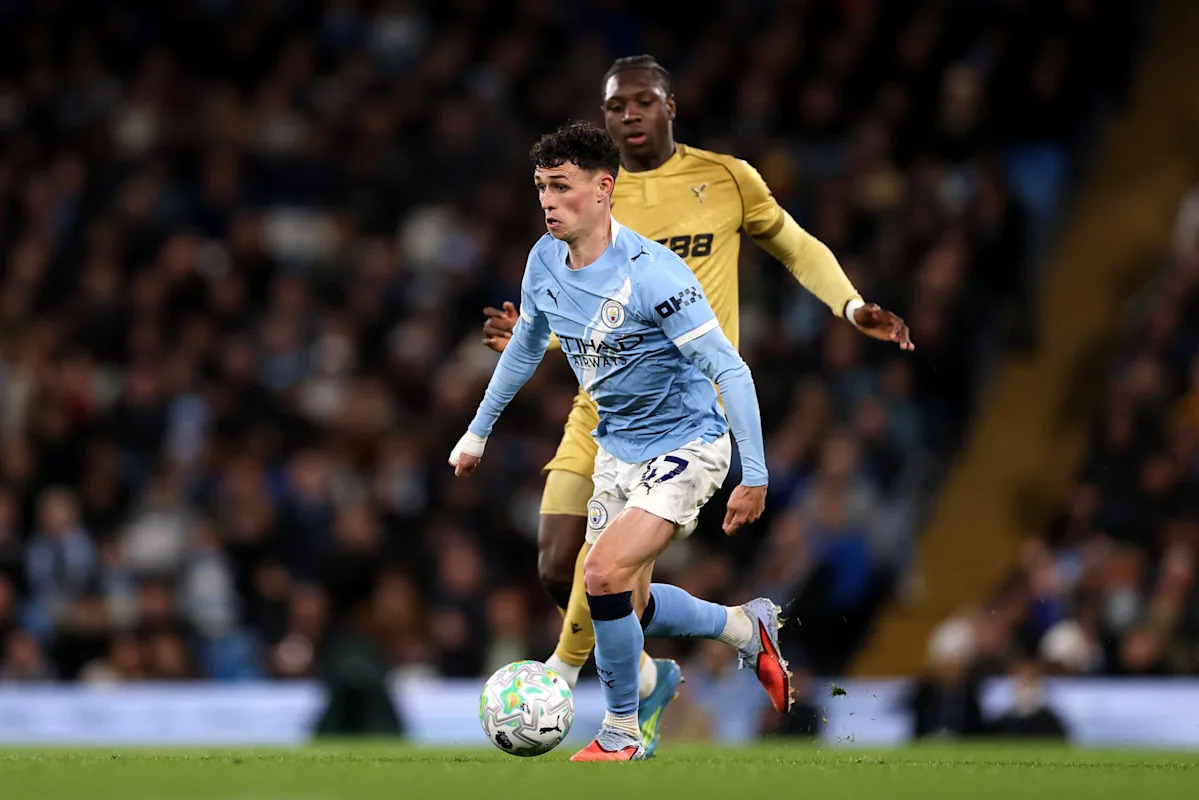 Guardiola hails magic Foden assist as Man City beat Palace