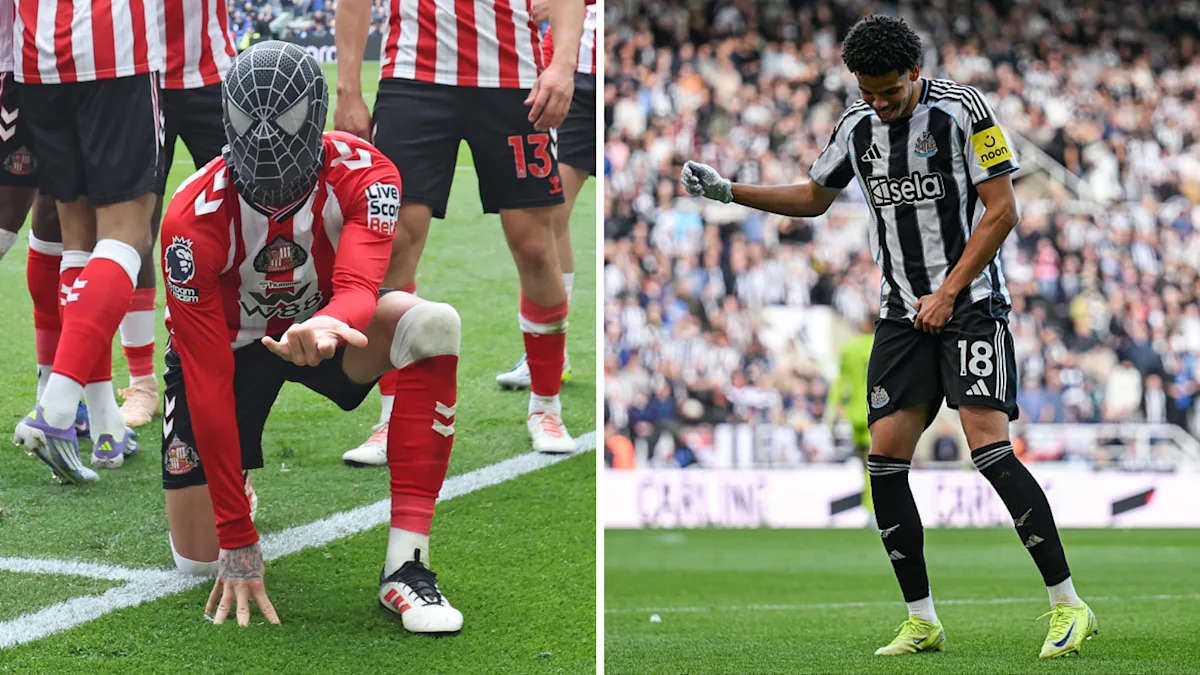 Michael Jackson and Spider-Man &ndash; Premier League celebrations take a turn