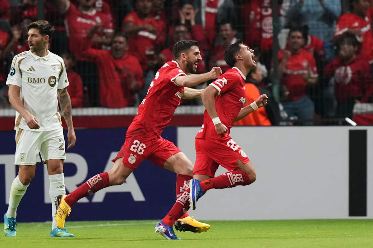 Toluca beats LAFC 4-0 to reach an all-Mexican Champions Cup final