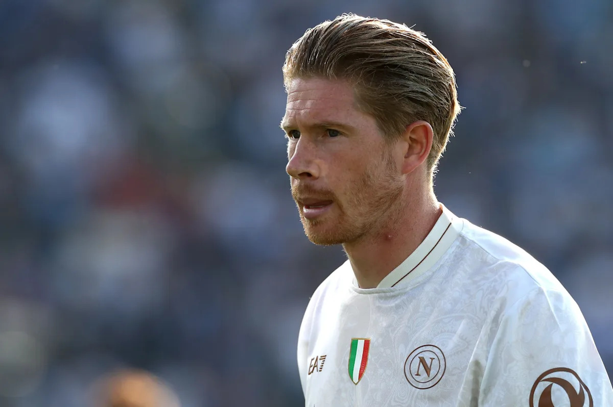 Report De Bruyne out of tonight&rsquo;s Napoli vs. Bologna clash
