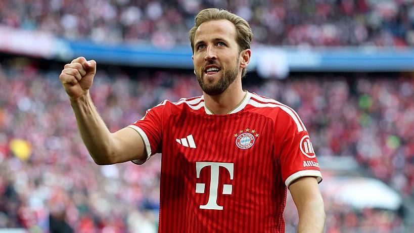 Kane hat-trick helps Bayern thrash Cologne