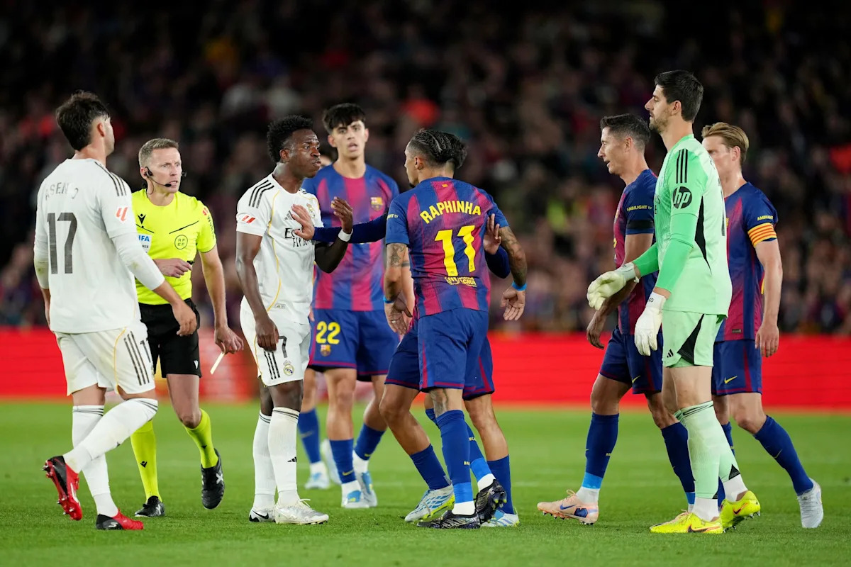 La Liga take action after ugly chants aimed at Vinicius and Real Madrid during El Clasico La Liga take action after ugly chants aimed at Vinicius and Real Madrid during El Clasico