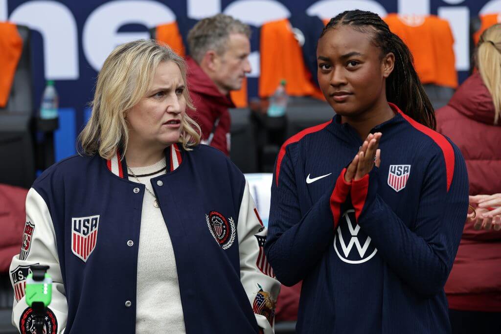 Emma Hayes: USWNT&rsquo;s friendlies in Brazil offer &lsquo;perfect preparation&rsquo; for 2027 World Cup