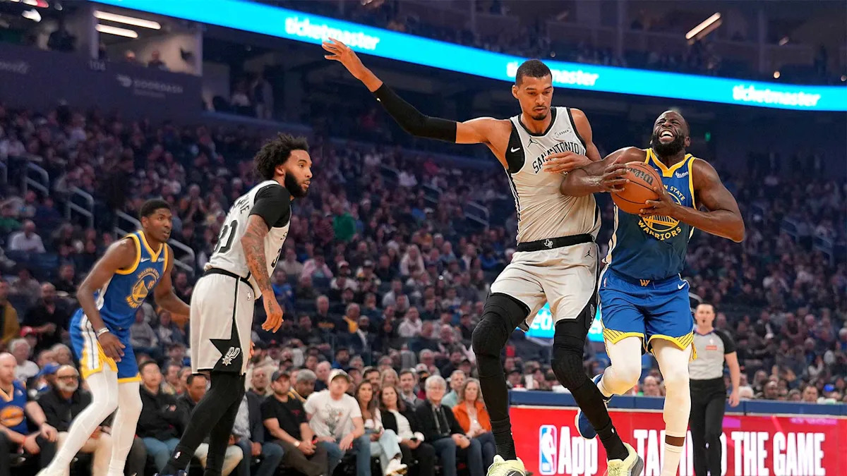 Why Warriors&rsquo; Draymond Green is baffled by no Victor Wembanyama punishment for elbow to Naz Reid