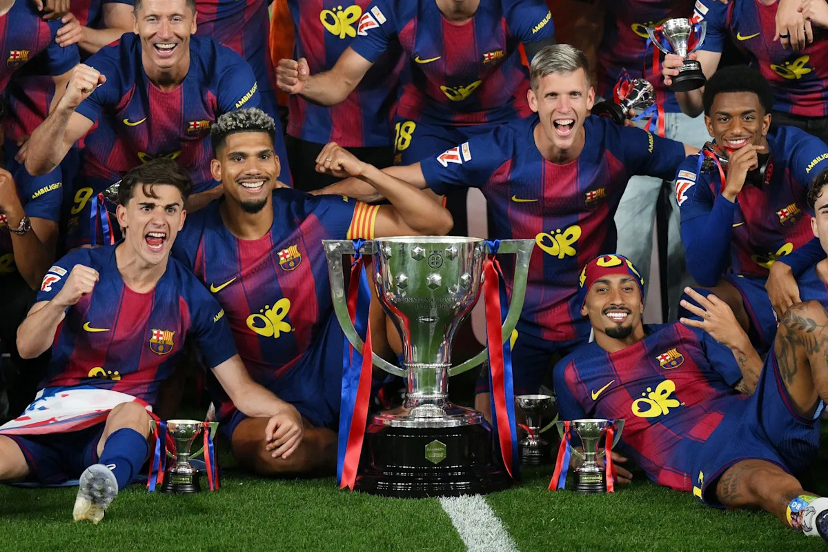 Barcelona stars erupt with emotional reactions after sealing La Liga glory &ndash; &lsquo;We have earned it&rsquo;