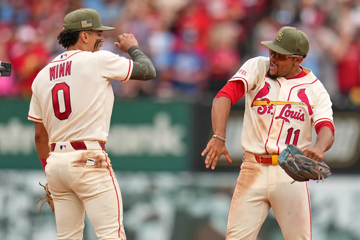Burleson, Winn spark Cardinals to 4-2 victory over Royals in Game 2 of I-70 series Burleson, Winn spark Cardinals to 4-2 victory over Royals in Game 2 of I-70 series