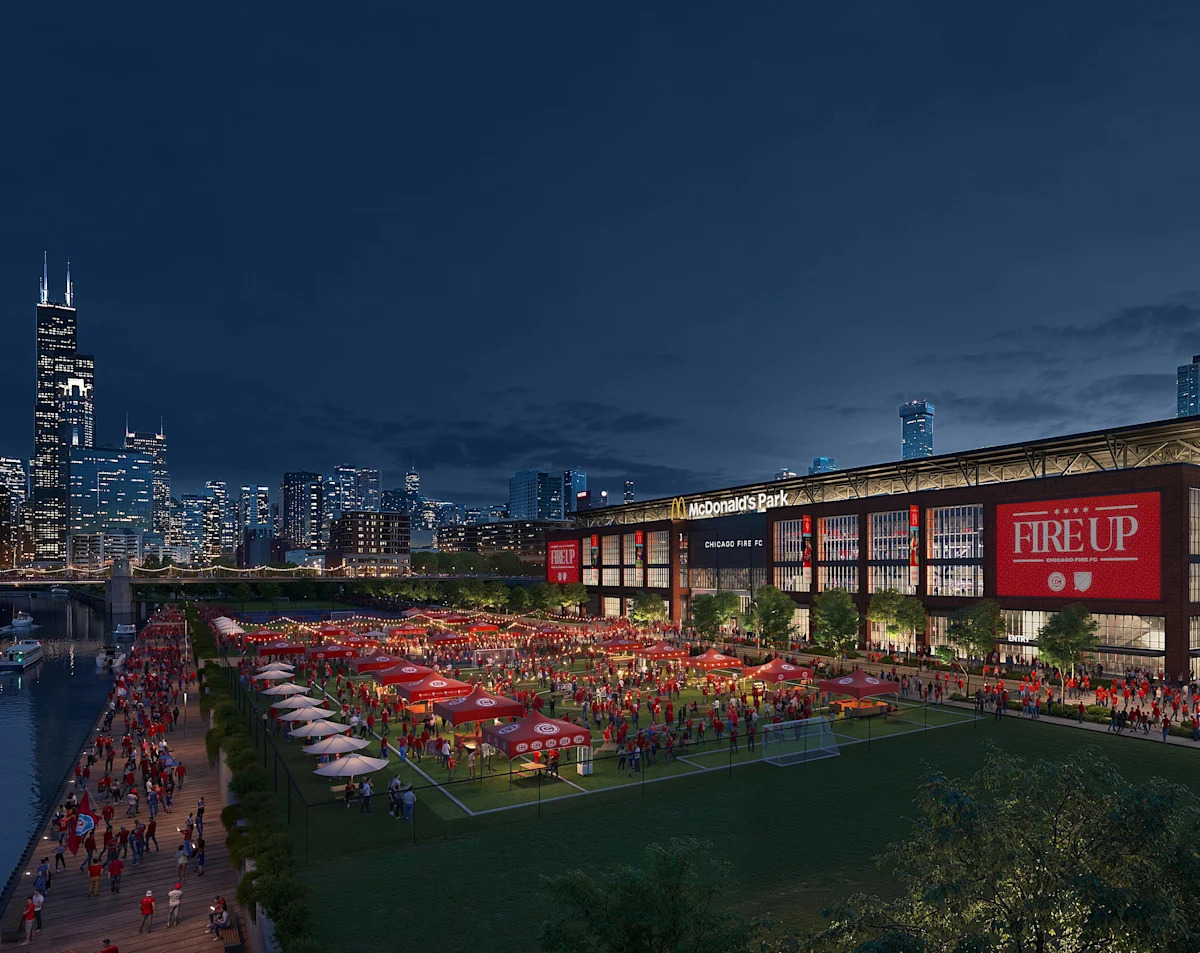 McDonald's first naming rights deal is for the Chicago Fire's stadium