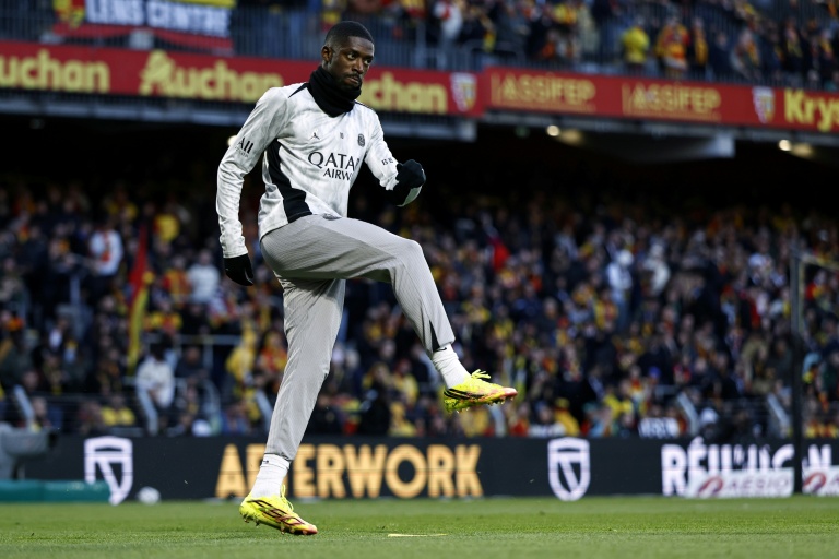 PSG's Dembele has treatment for leg issue before Champions League final PSG's Dembele has treatment for leg issue before Champions League final