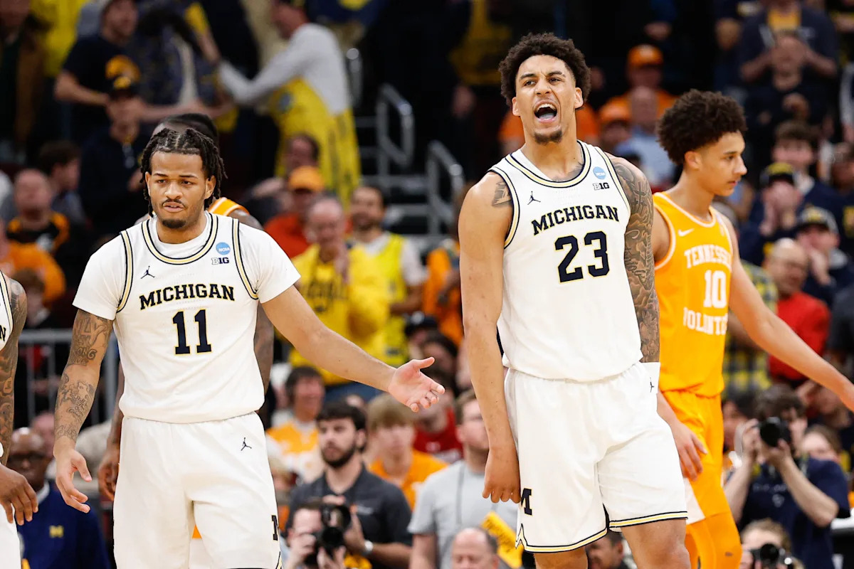 Michigan, Arizona are clearly the 2 best teams in college basketball. It's just a shame they aren't playing for the title
