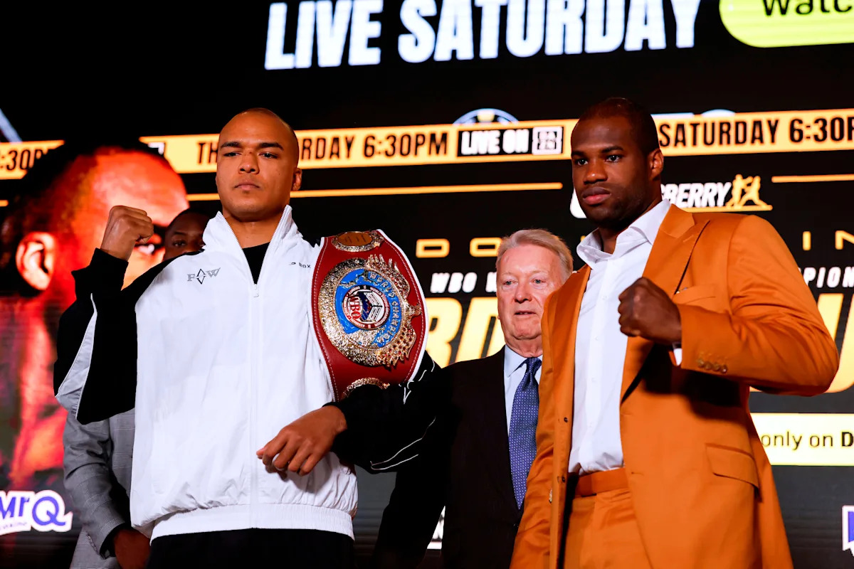 From 'bin man' jab to title stakes: Wardley and Dubois take it to the ring in Manchester