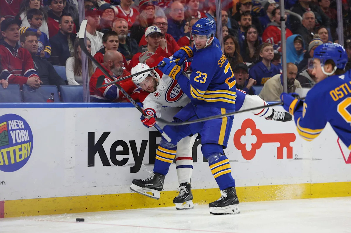 The Sabres Dished Out The Hits, But The Canadiens Didn&rsquo;t Feel The Pain