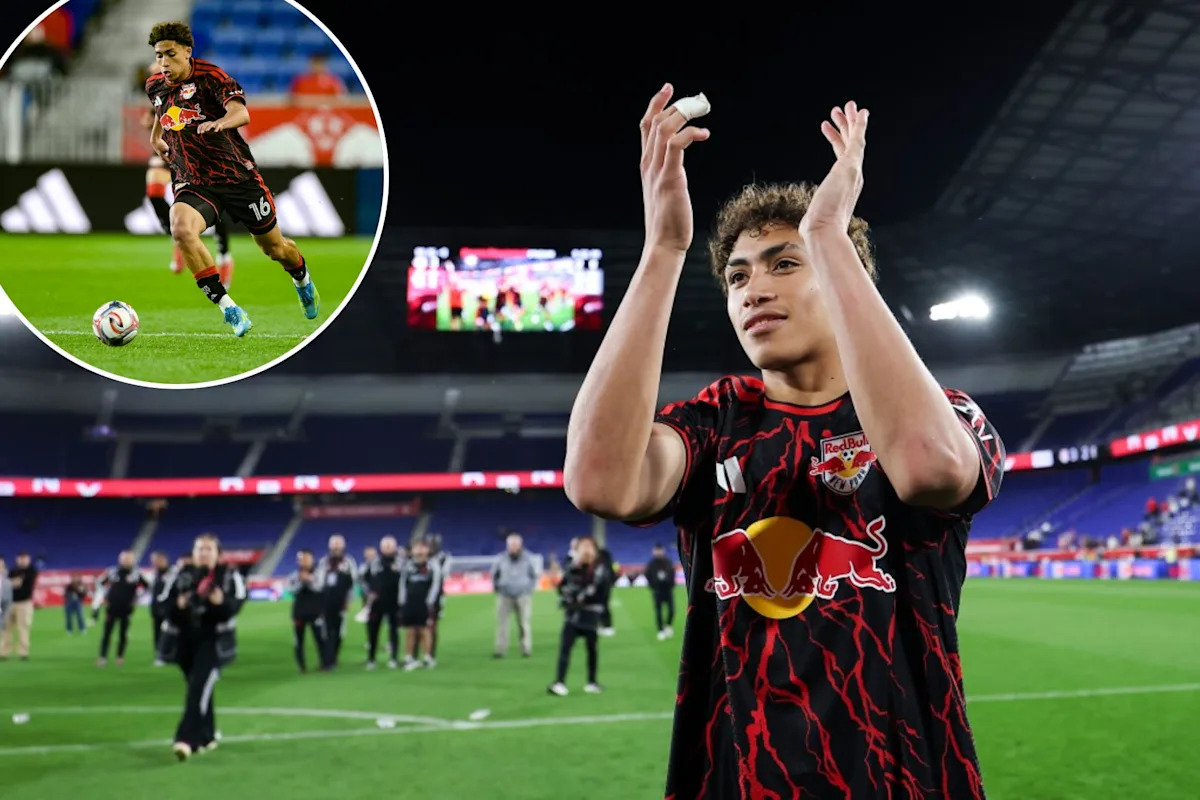 Young Red Bull New York star Julian Hall makes MLS history with hat trick Young Red Bull New York star Julian Hall makes MLS history with hat trick