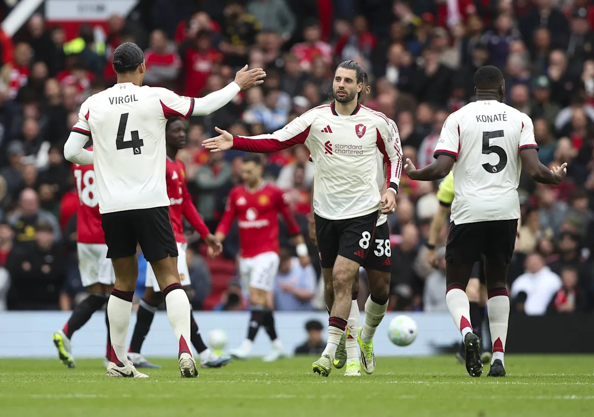 Liverpool star praised for ‘absolutely fantastic’ performance against Man United Liverpool star praised for ‘absolutely fantastic’ performance against Man United