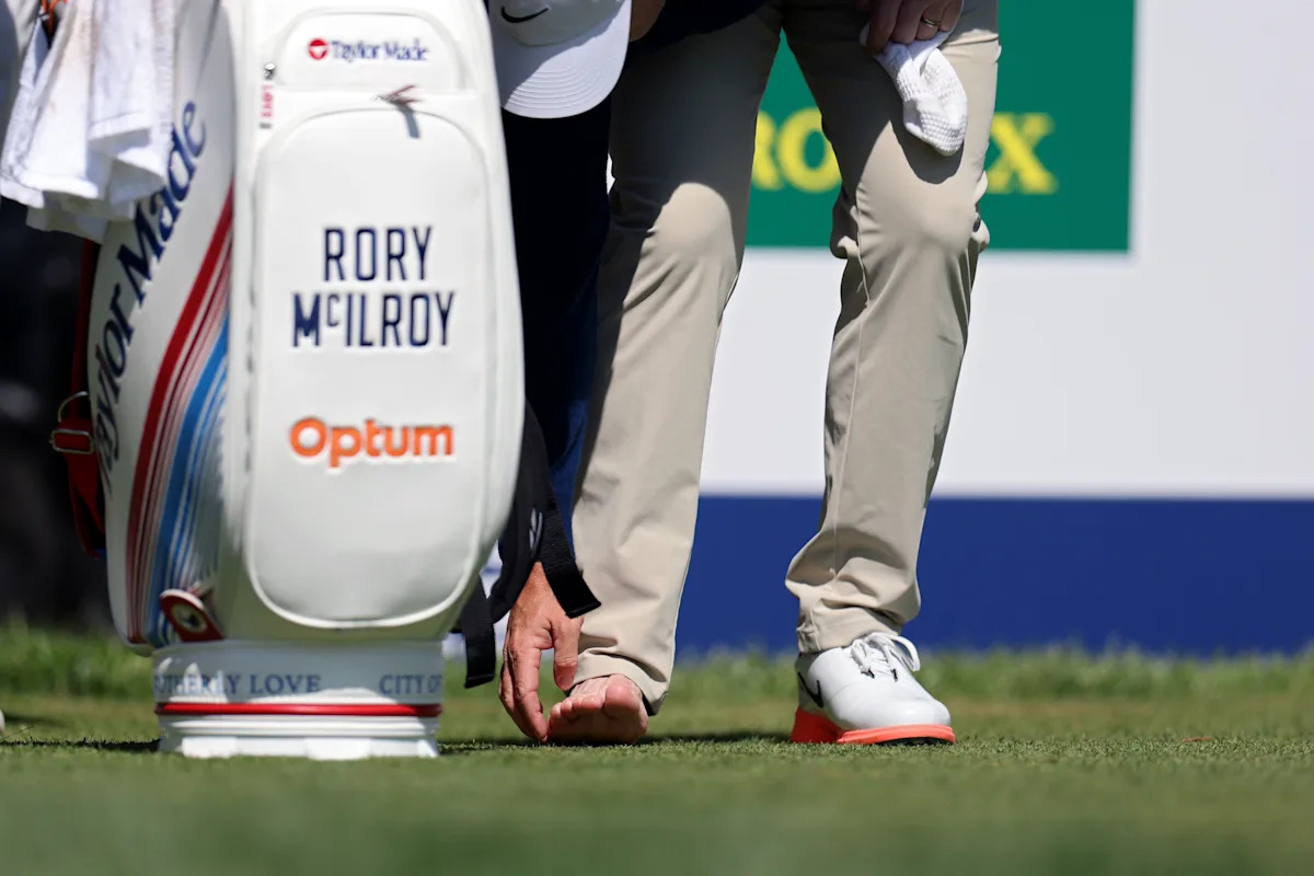 PGA Championship: Rory McIlroy halts practice round after 3 holes due to toe blister PGA Championship: Rory McIlroy halts practice round after 3 holes due to toe blister