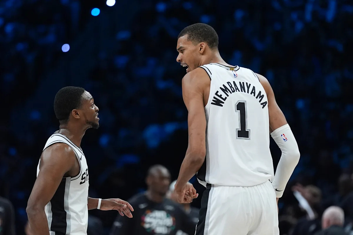 Spurs aren't thinking about being ahead of schedule. They're just focused on the conference finals.